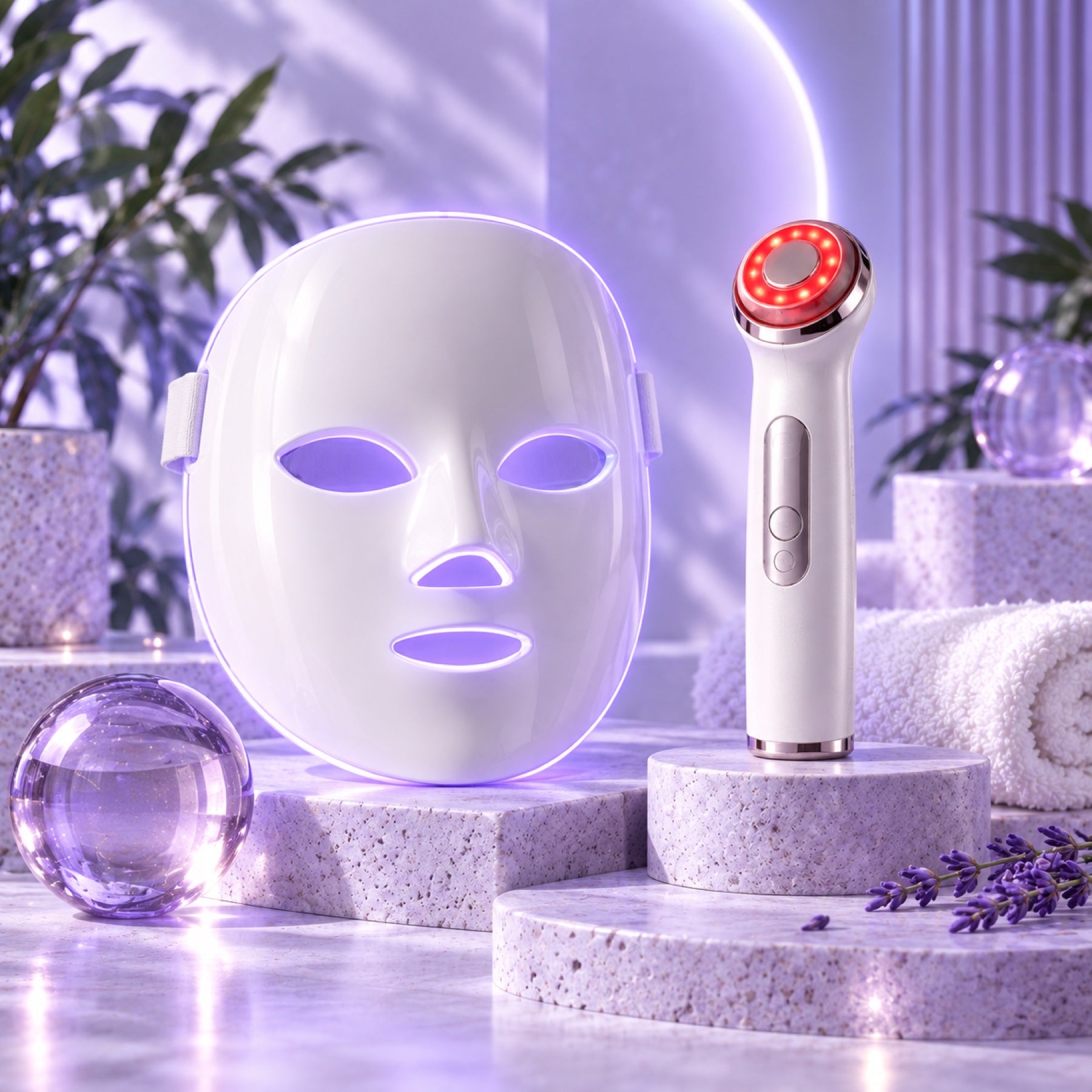 Smart LED skincare and beauty technology